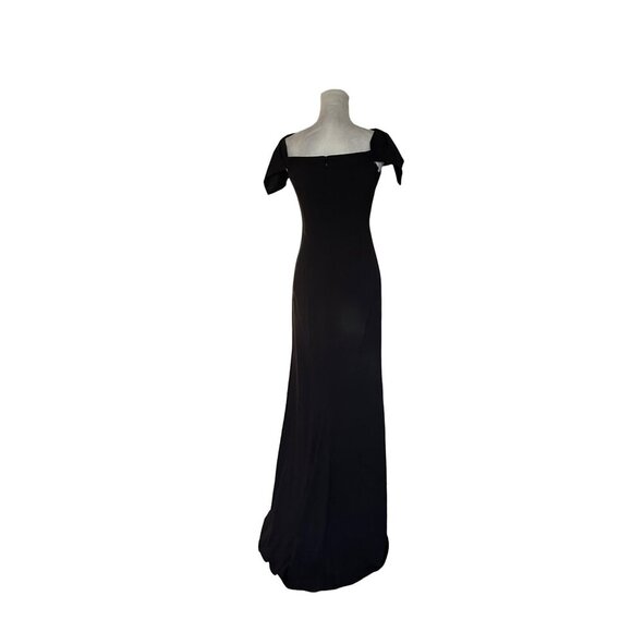 Vince Camuto Ruched Off-The-Shoulder Evening Gown Size 2 With Fold over Detail - Picture 5 of 16